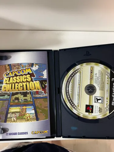 Capcom Classics Collection PS2 - Completo CIB Black Label Original