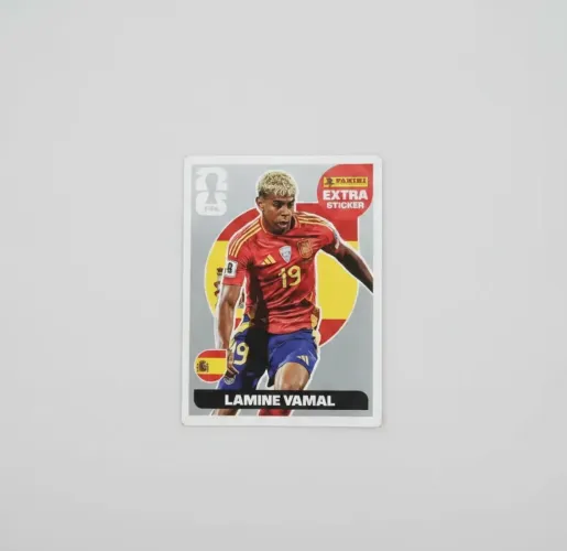 Figurinha Extra Legend Copa 2026 Lamine Yamal P Yamal Legend Escudo 