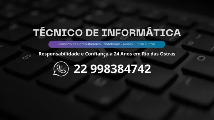 Conserto de computador e notebook 