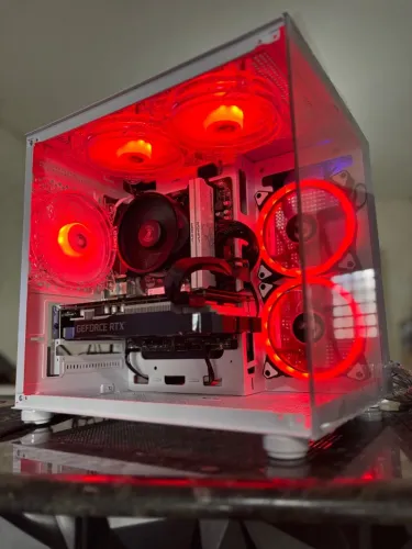 Pc gamer bonito e potente-Ryzen 5 com RTX 