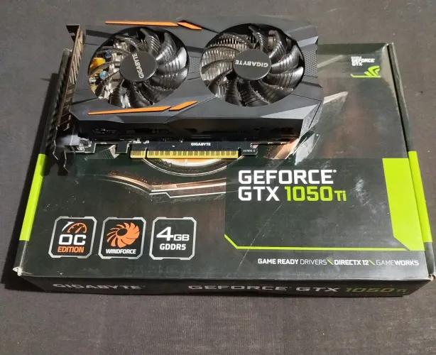 GTX 1050 Ti Gigabyte Windforce OC 4 GB