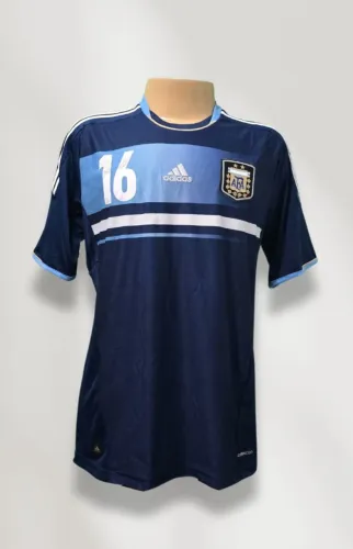 Camisa Argentina Adidas 2011/2012 Kun Aguero #16