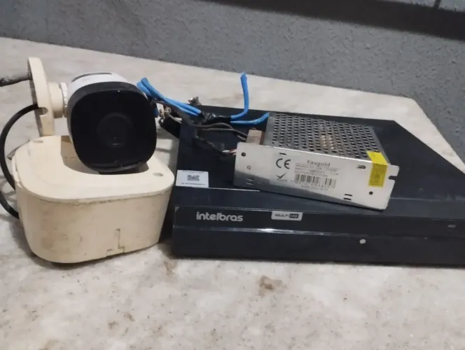 Kit câmera de segurança 