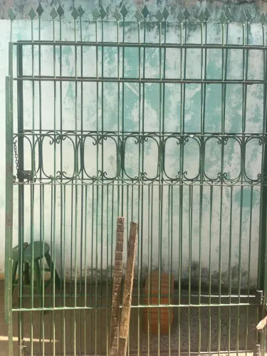 Portão de ferro duas folhas