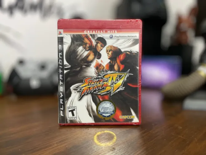 Street Fighter IV Lacrado Play 3 PS3