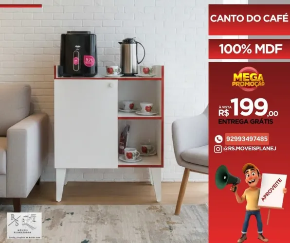 Cantinho do café ,entrega grátis 