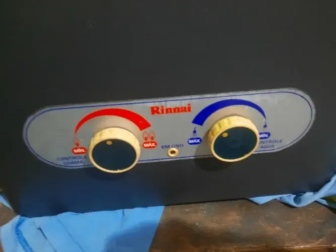 Aquecedor a gás Rinnai, ideal para quem busca eficiência e durabilidade. Perfeito para aqu