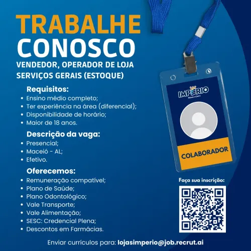 Trabalhe Conosco - Maceió