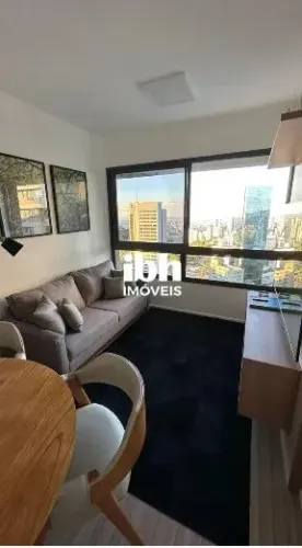 Apartamento de 1 quarto. 1 suíte, 01 vaga , Vila da Serra - mobiliado