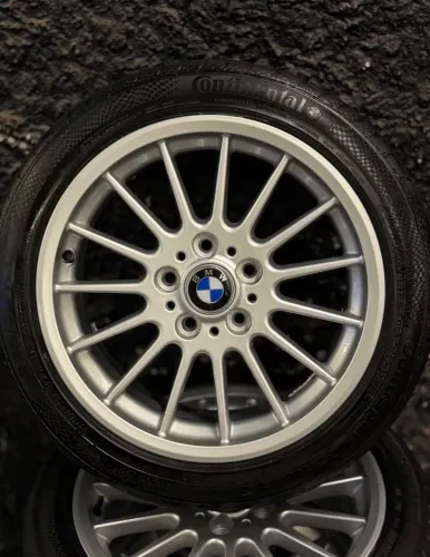 4 rodas com pneus style 32 aro 17 bmw