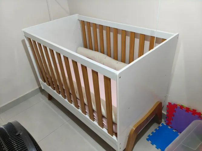Berço Americano Multifuncional 5x1 100% MDF
