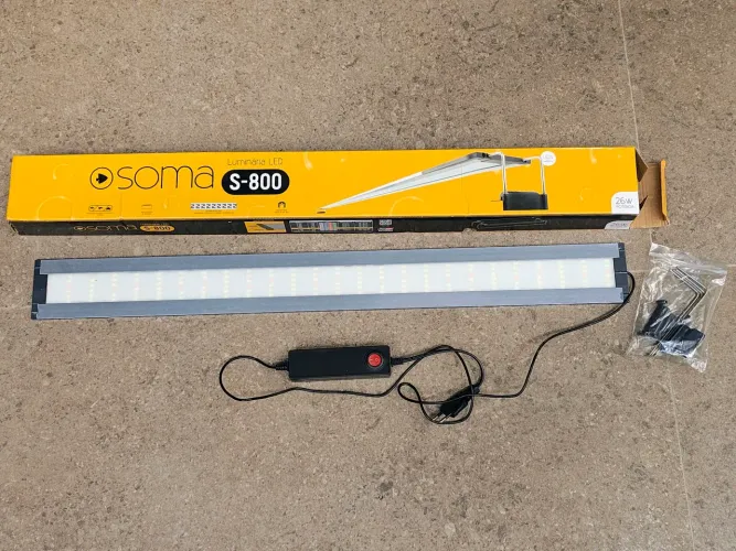 Luminária S-800 para aquário 
