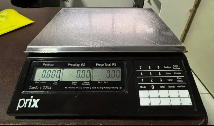 Balança Toledo 3 ultra com bateria 30kg