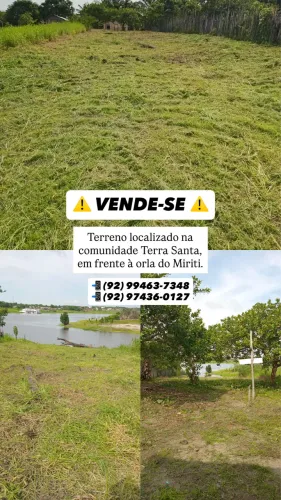 Terreno com acesso ao rio 