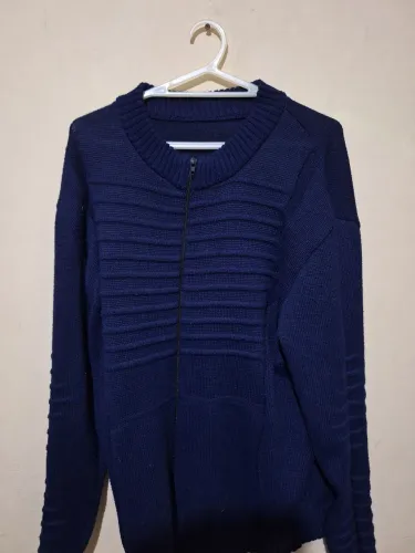 Blusa de frio com zíper Masculina - tam M