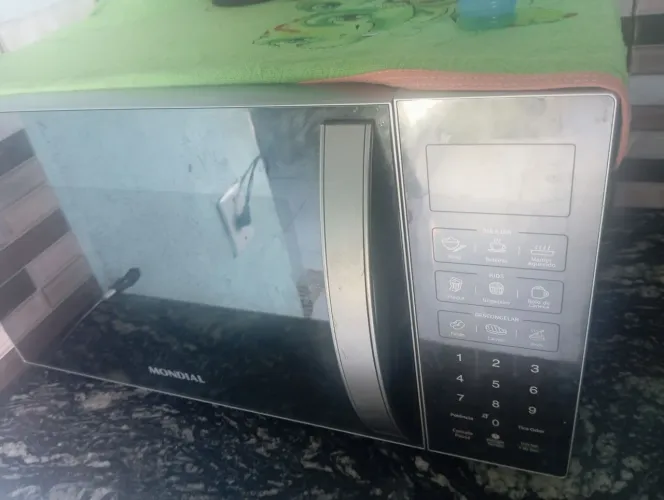 Vendendo microondas