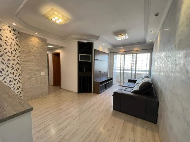 Aluga Apartamento Semi Mobiliado 78m² Condomínio Postiglione Baeta Neves São Bernardo d