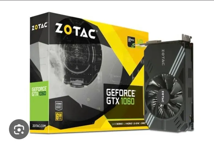 gtx 1060 6gb zotac mini + ryzen 3 3200g troca