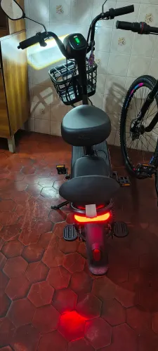 Bicicleta Elétrica Scooter Aro 14 Dropp Joy City 500W Sem Cnh 40 Km Autonomia