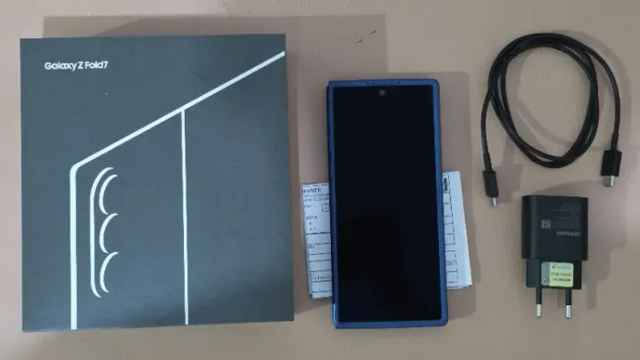 Samsung Galaxy Z Fold 7 Azul 1TB 16GB RAM com Nota Fiscal
