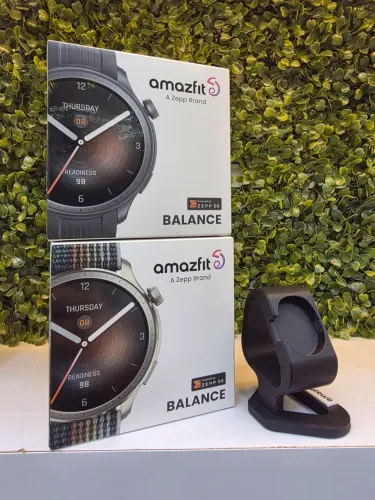 Amazfit Balance com (Bioimpedância) + Suporte de Carregamento 3D de Brinde!