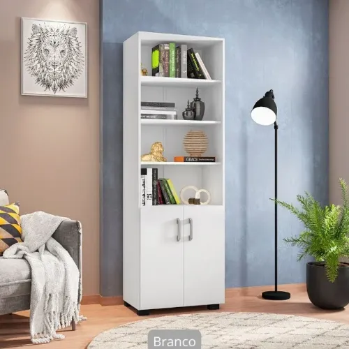 Livreiro Com Portas Pequenas