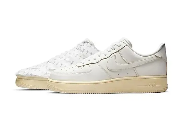 Nike Air Force 1 White/White tênis Original