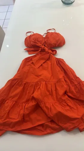 Vestido laranja