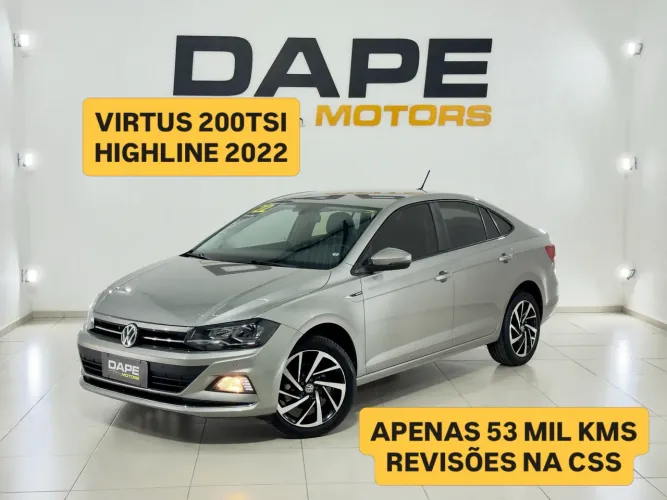 Volkswagen Virtus Highline 200 TSI 1.0 Flex 12V AUT 2022