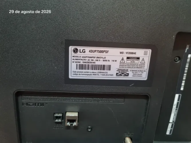TV LG43 POL. SMART SUPER SOM