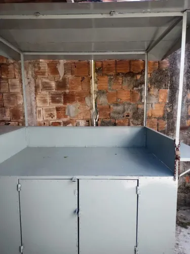 Barraca de Lanche em Ferro - Pronta para Uso!