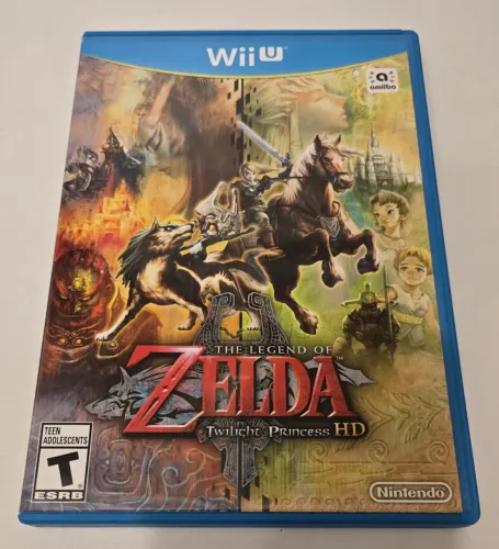 Zelda Twilight Princess Wii U HD Impecável 