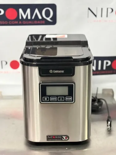 GMGD-15 AI PR MÁQUINA FABRICADORA DE GELO COM DISPLAY - GELOPAR