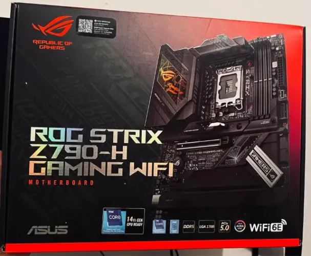 Placa mãe Asus Z790-H Rog Strix WIFI