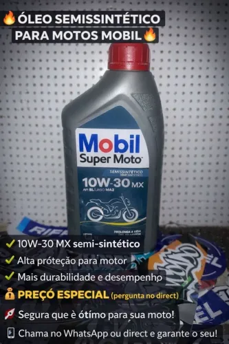 Vendo óleo Mobil R$ 40,00