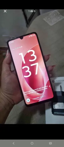Vendo moto g06 novo nota fiscal e caixa