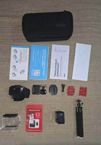 GoPro 13 Black Super nova, com caixa estanque lacrada e cartão 2T tbm lacrado.