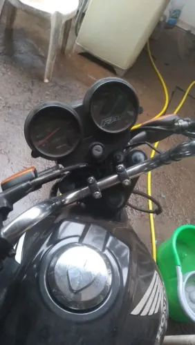Fan 125 2009 com kit 190 e rodas scud