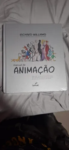 Manual de animação richard willians Senac - lacrado totalmente novo - LEIA A DESCRIÇÃO