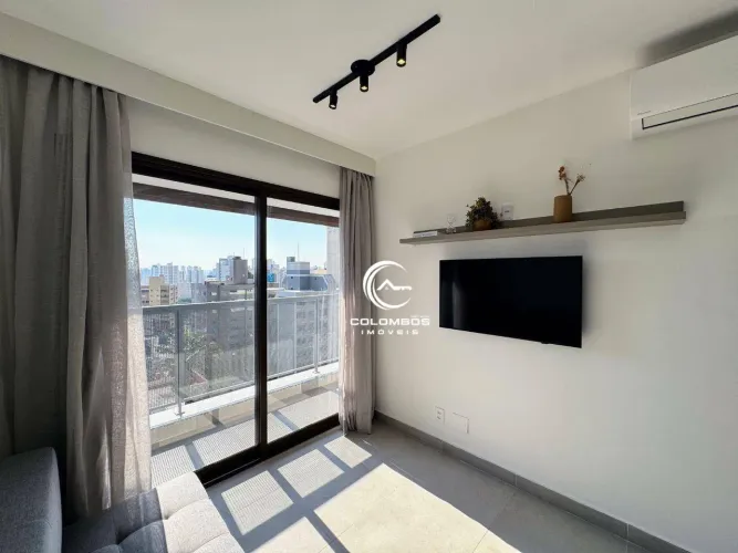 Apartamento com 1 dormitório para alugar, 36 m² por R$ 4.131,00/mês - Botafogo - Campinas/
