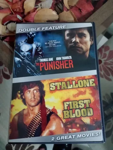 DVD O justiceiro e Rambo