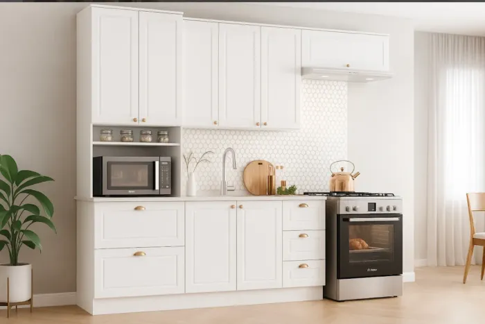 Conjunto de Cozinha Modular Charm MDF