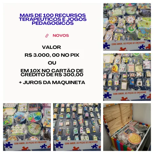 Recursos Terapêuticos e Jogos Pedagógicos