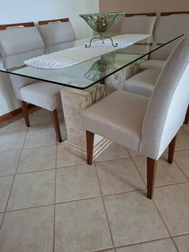 MESA SALA DE JANTAR 06 CADEIEAS