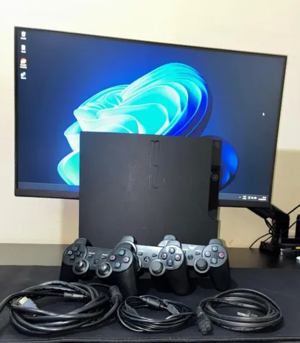 VENDO PS3 SLIM DESBLOQUEADO (HEN) + LOJAS