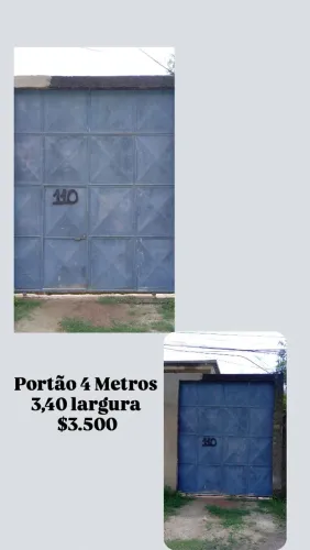 Portão de galpão 