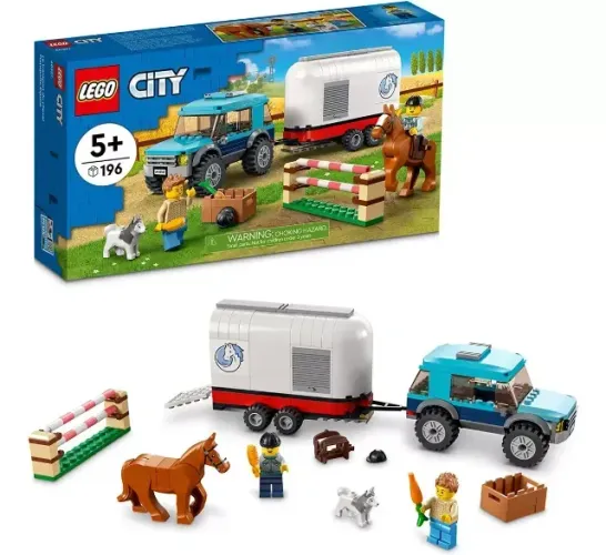 Lego® City Transportador De Cavalos 60327 (Lacrado)