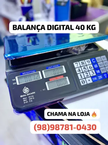 Balança Digital LACRADA 40Kg Fazemos Entrega