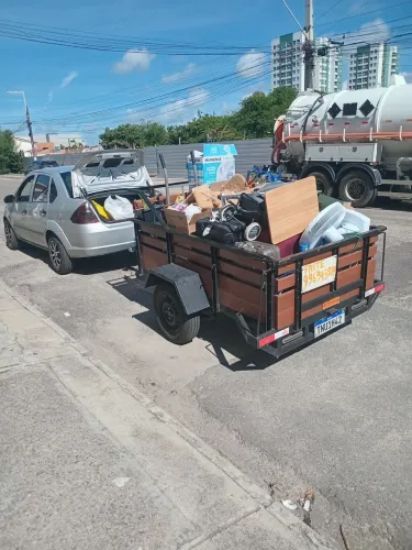 Estou disponível, frete Aracaju, carrocinha