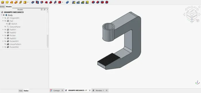 Projetos mecânicos 3D CAD | Desenho Técnico | Modelagem